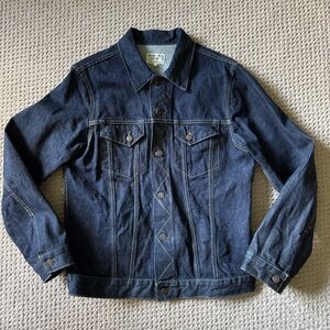 imogene + willie Dark Indigo Denim Jean Jacket